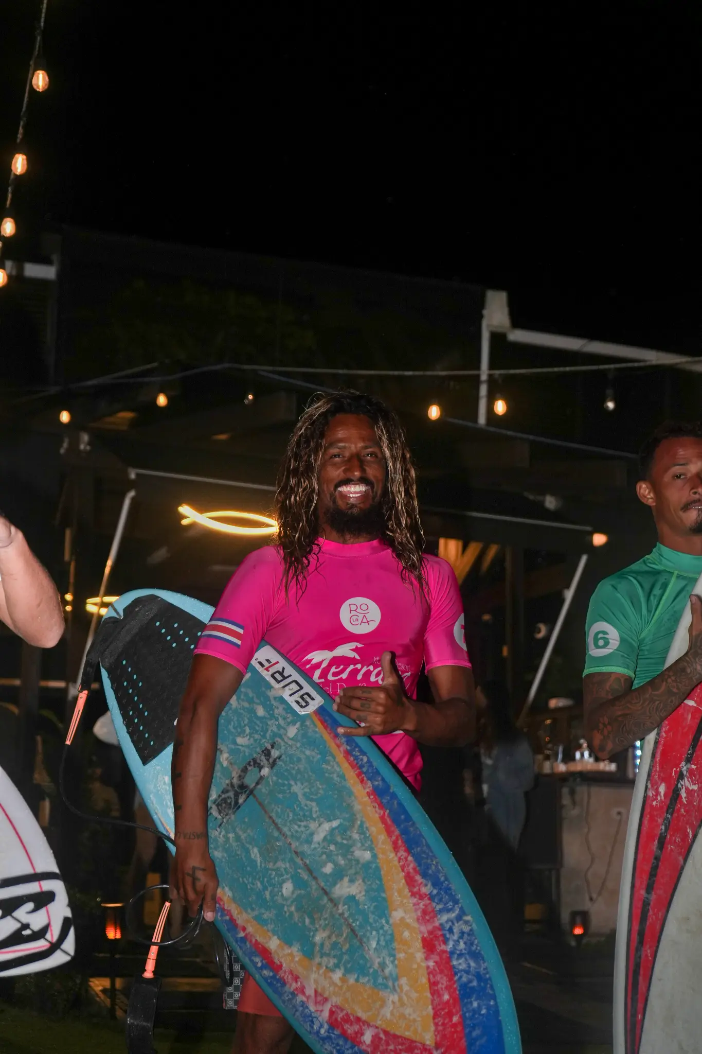 Surfers during Surf Nights