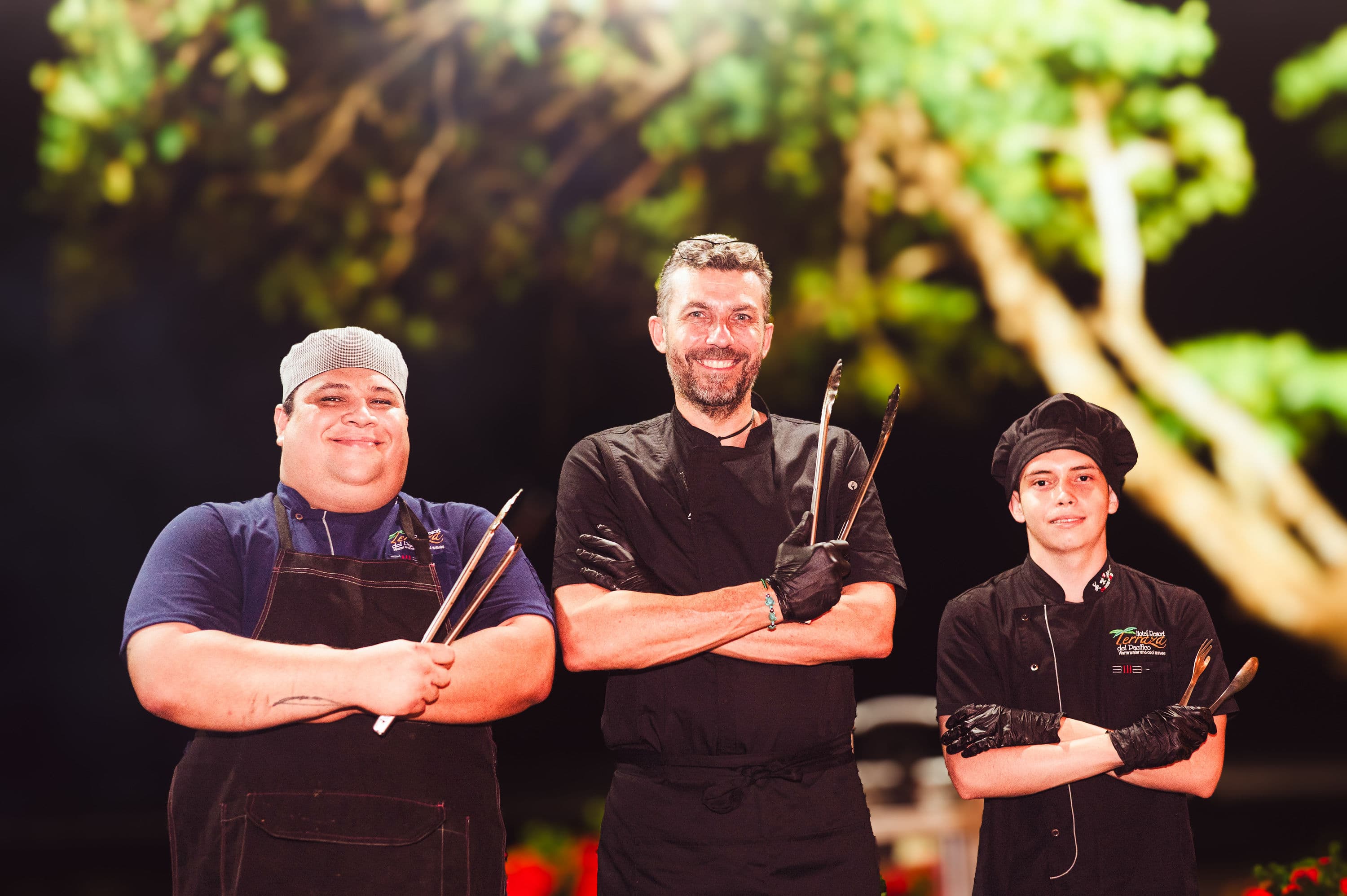 The Vivace Beachfront kitchen team