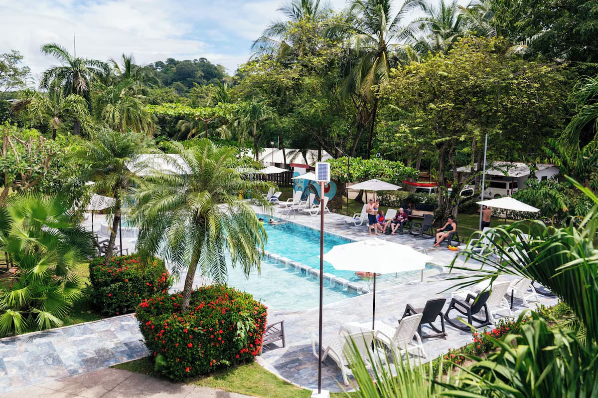 Swimming pool at Hotel Terraza del Pacífico in Playa Hermosa (2)