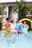 Family enjoying the hotel pool